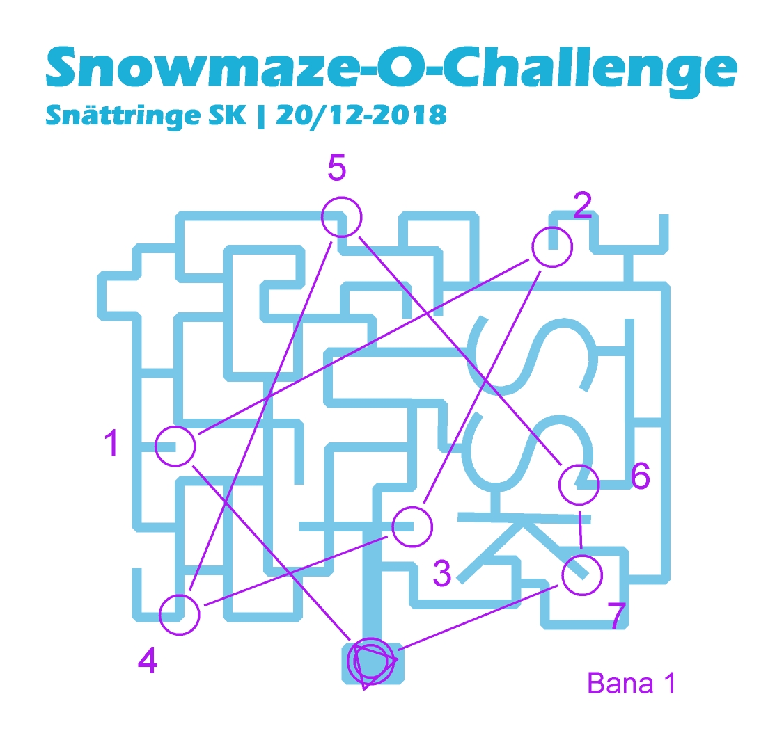 Night Week #4: Snowmaze-O-Challenge bana 1 (20/12/2018)