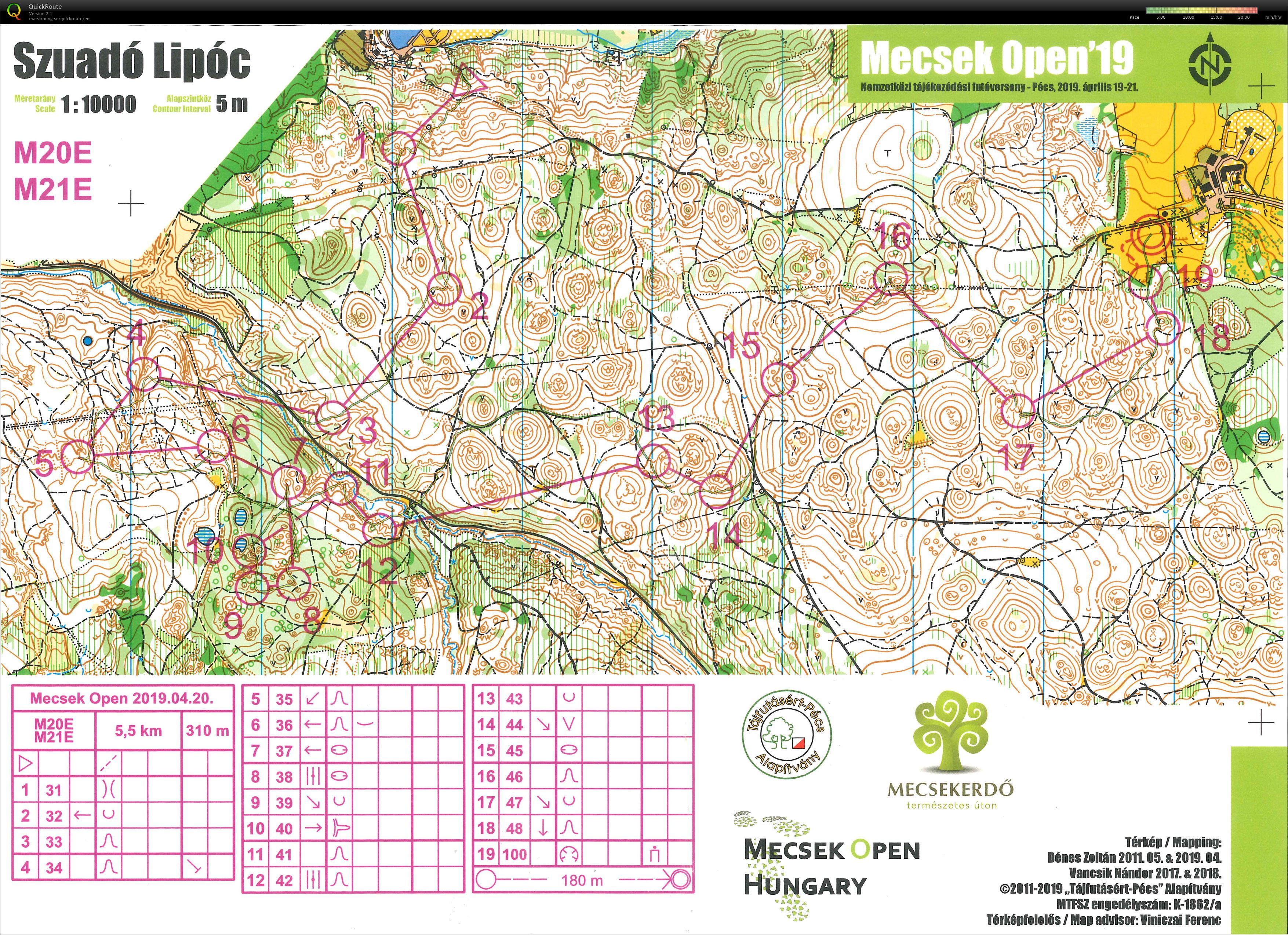 Mecsek Open 2019 day2, middle (20.04.2019)