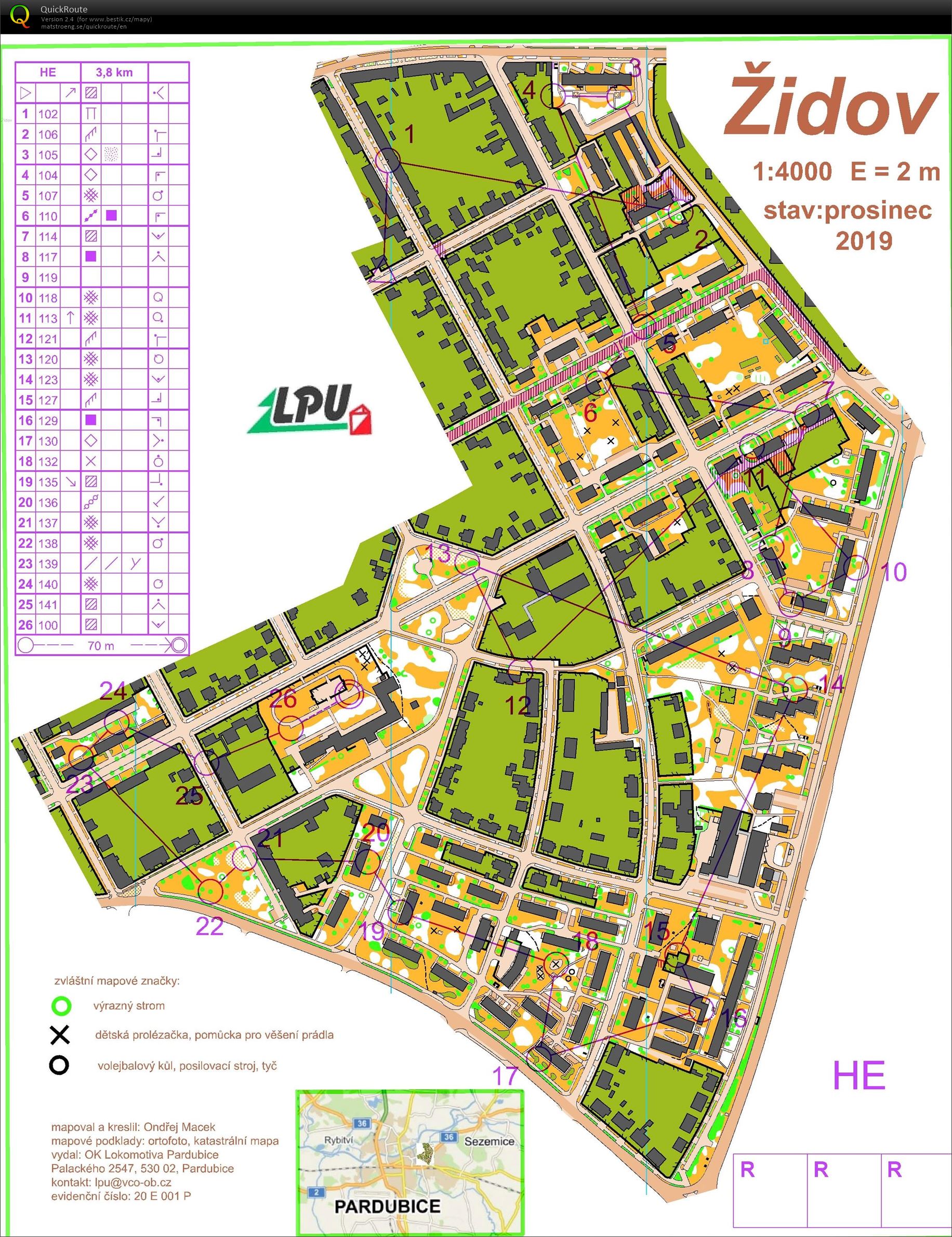 ZHL "sprint" Pardubice (2020-01-12)