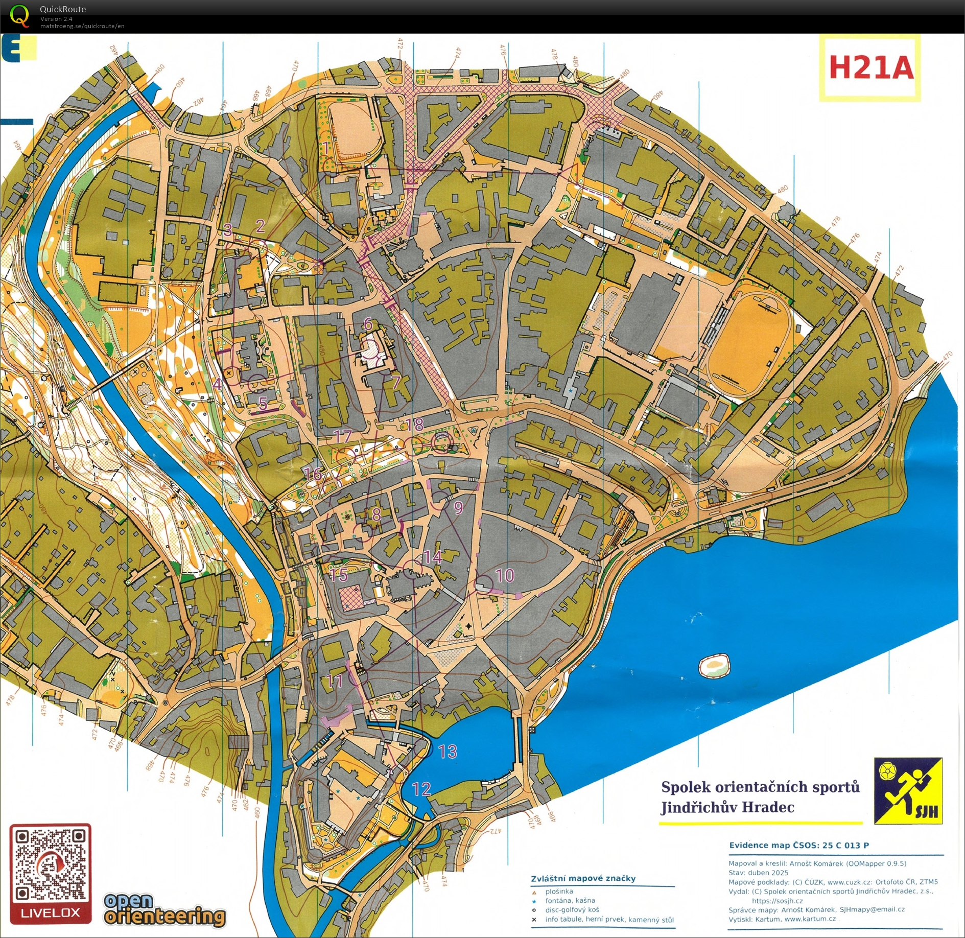 ČP sprint Jindřichův Hradec (H21A) (2025-05-10)