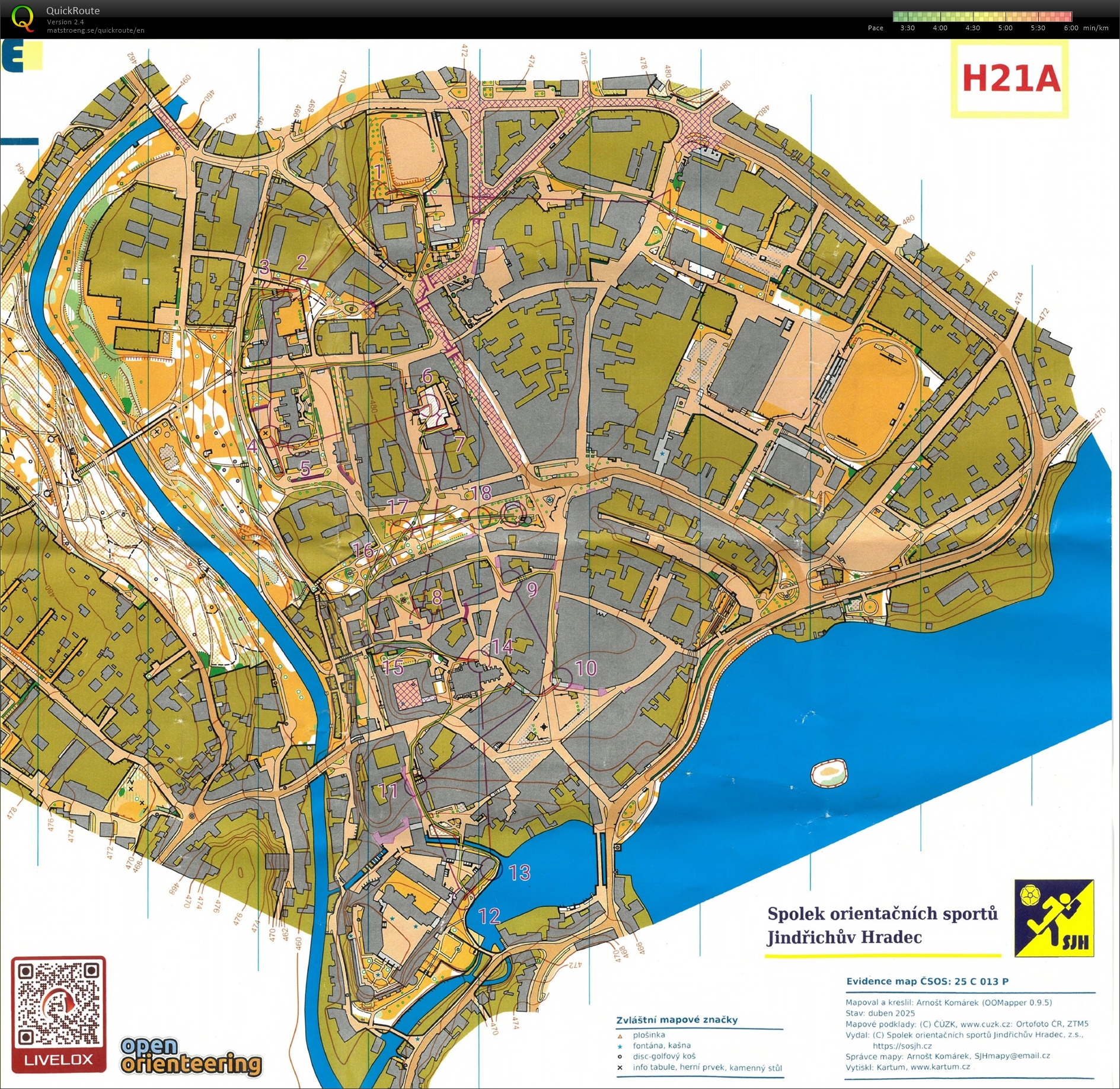 ČP sprint Jindřichův Hradec (H21A) (2025-05-10)