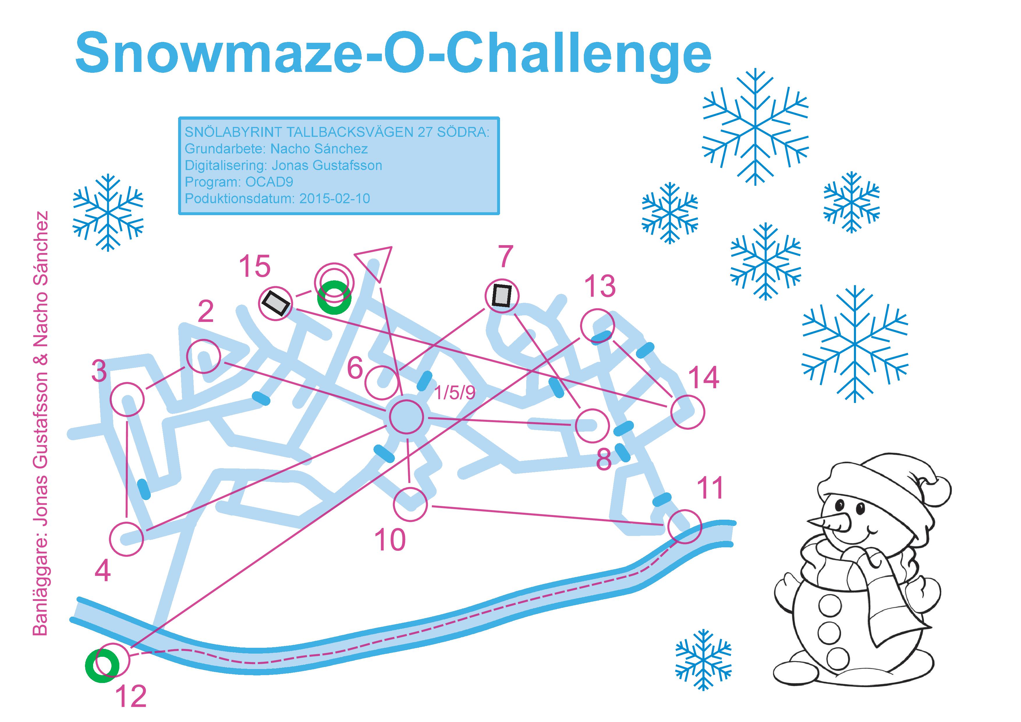 Snowmaze-O-Challenge (11-02-2015)