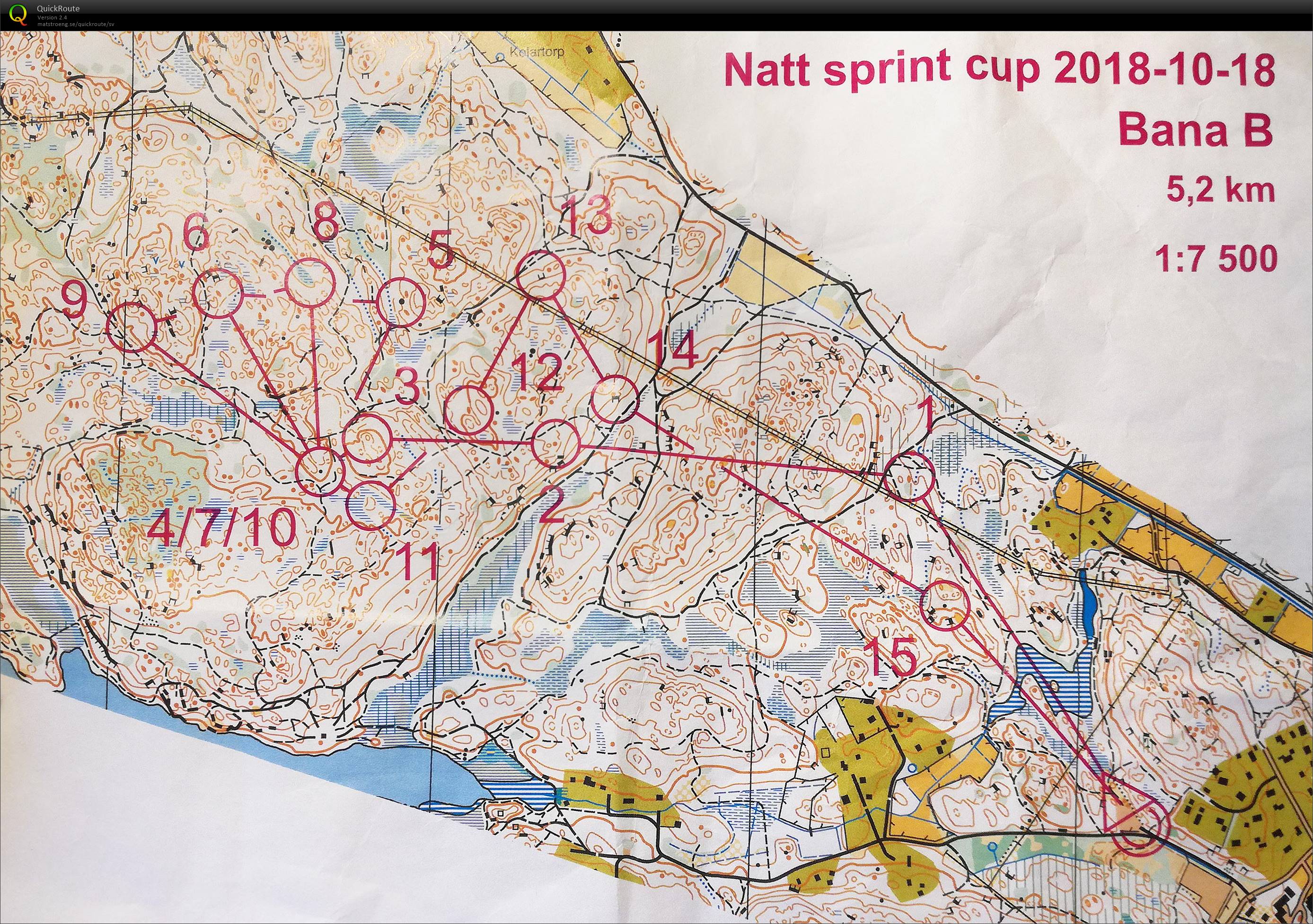 Natt Sprint Cup E2 (18-10-2018)