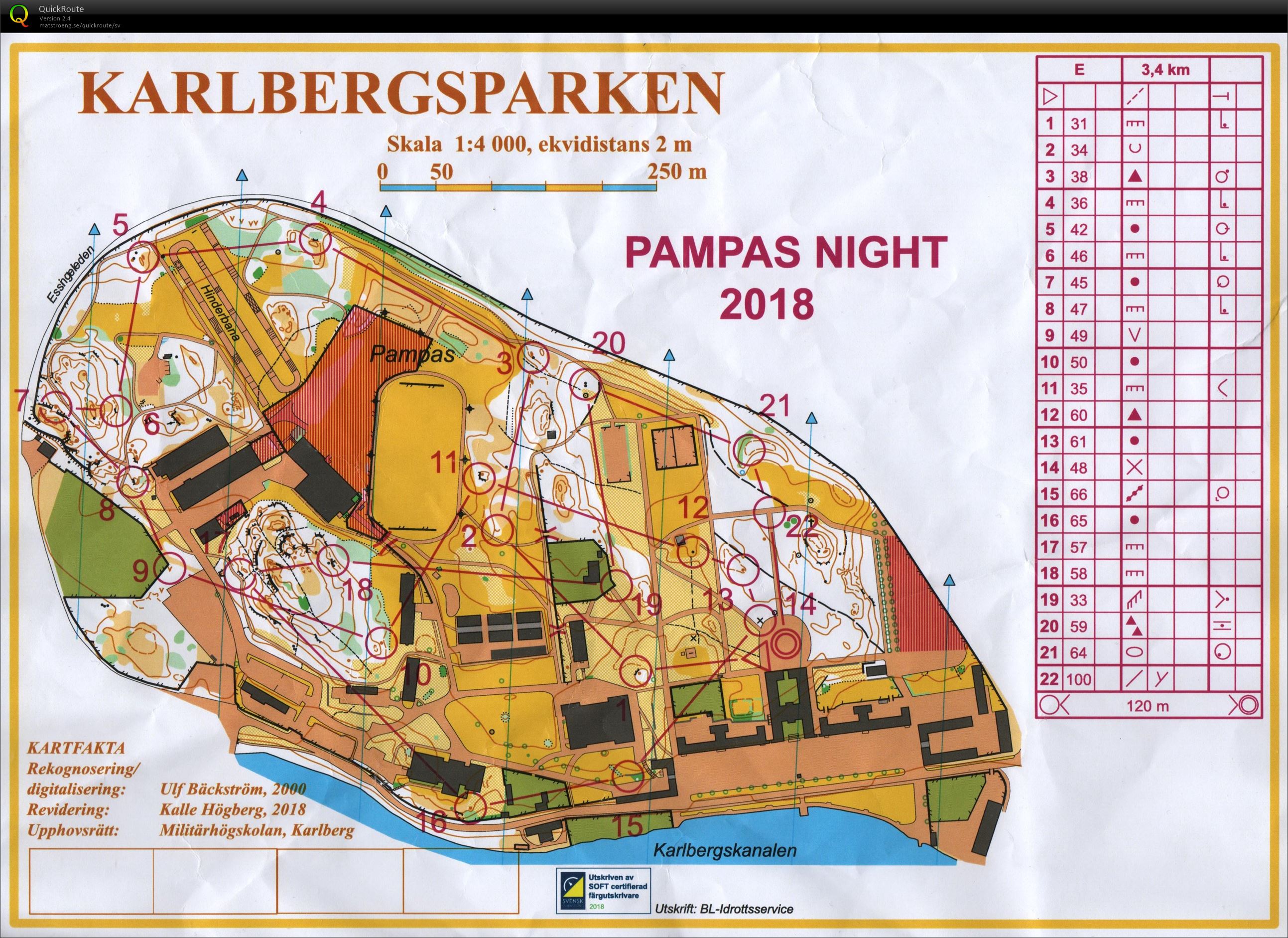 Pampas Night, sträcka 12 (2018-10-24)