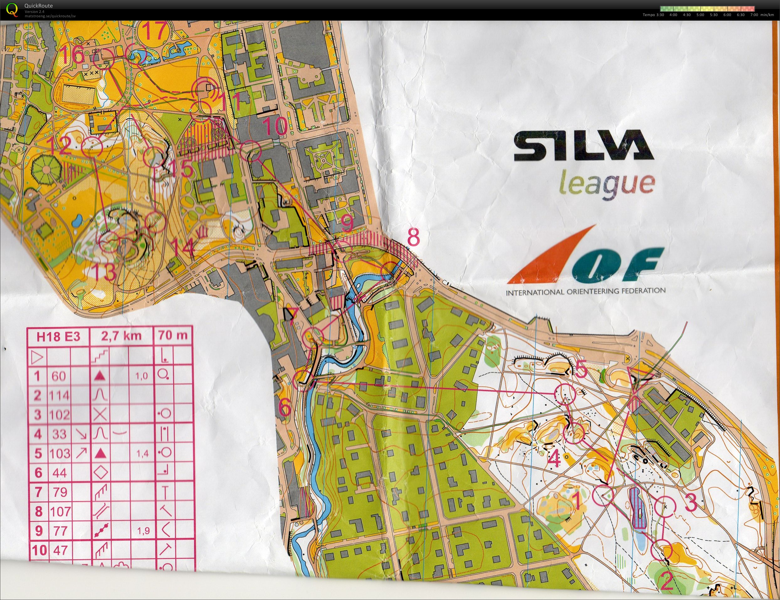 Silva League sprint Linköping (2012-05-04)