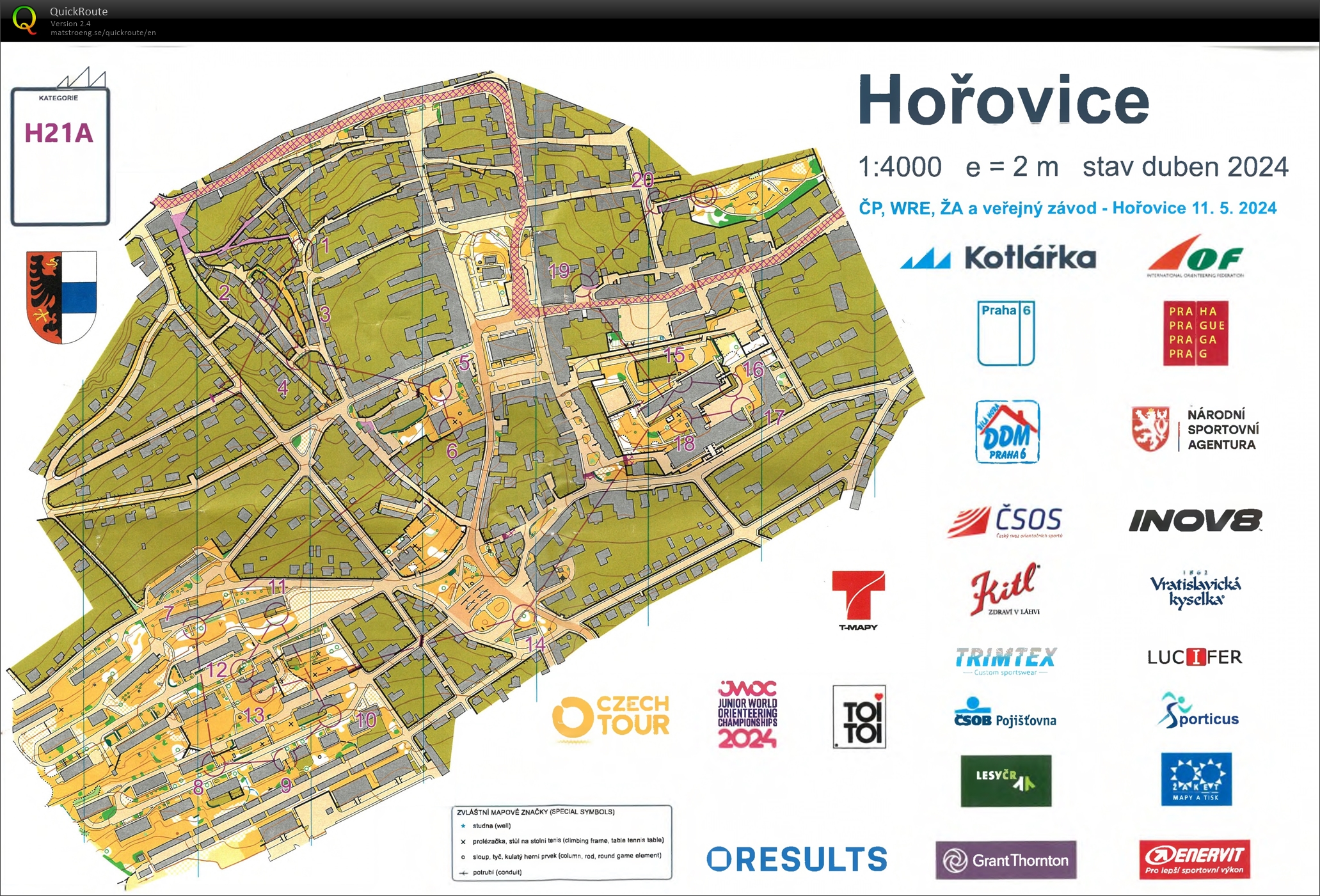 ČP sprint Hořovice (H21A) (2024-05-11)