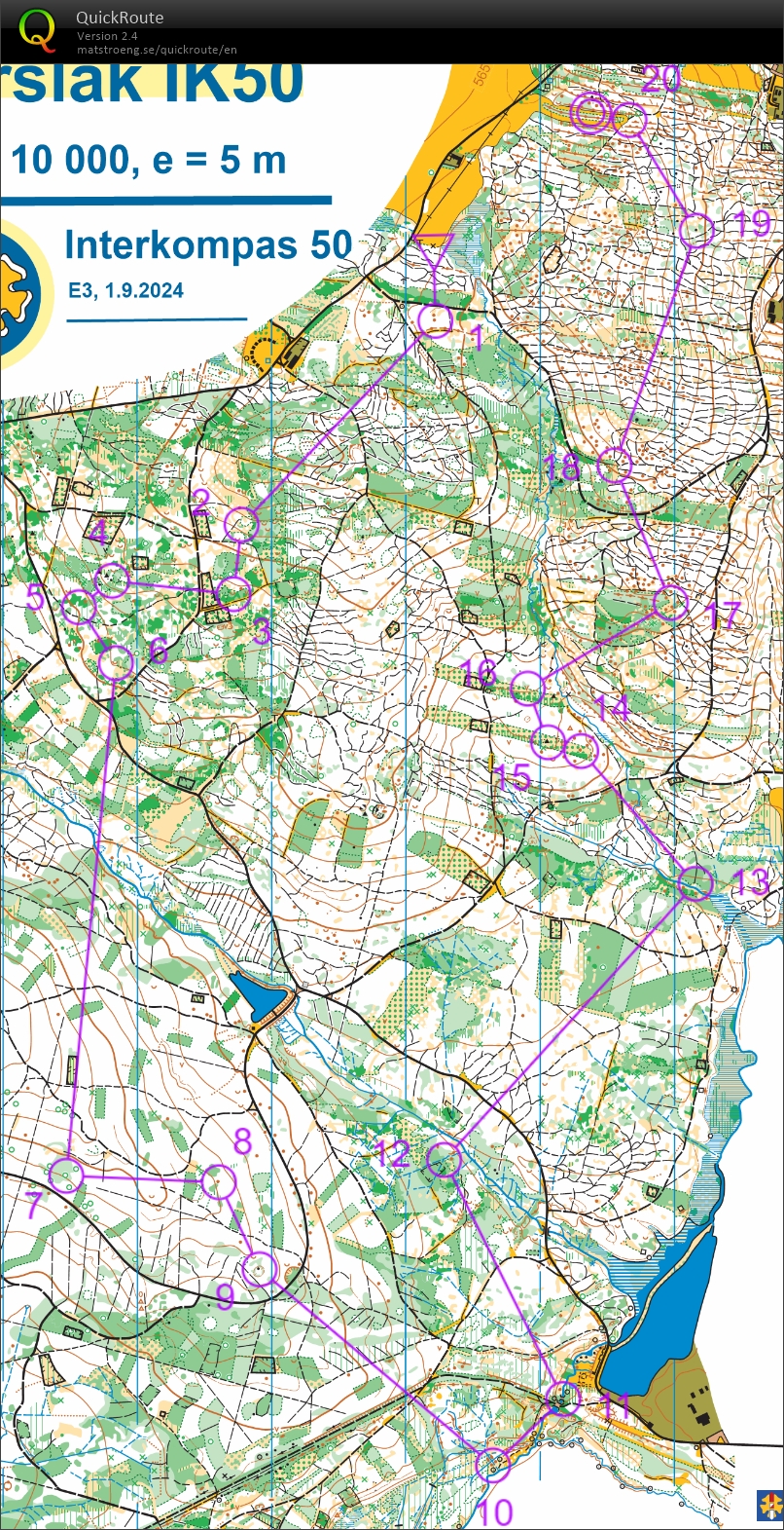 Interkompas 50 - chasing start E3 (H21A) (2024-09-01)