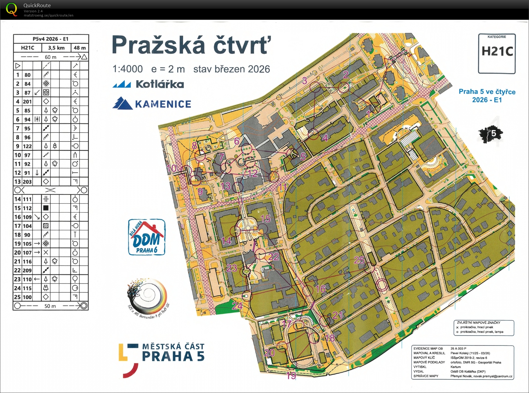Praha 5 ve čtyřce - dopoledne (H21C) (2026-03-22)