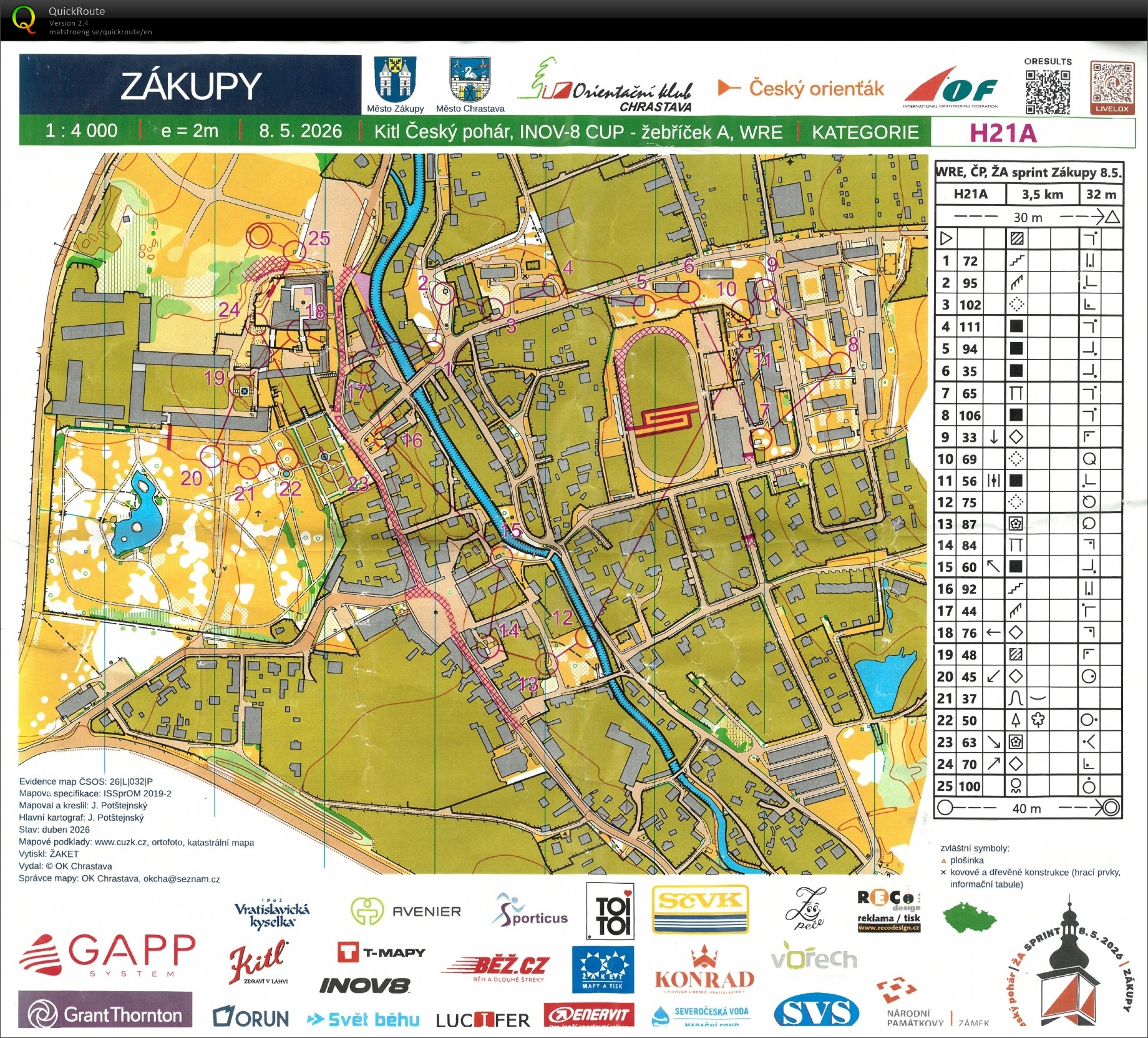 ČP sprint Zákupy (H21A) (2026-05-08)