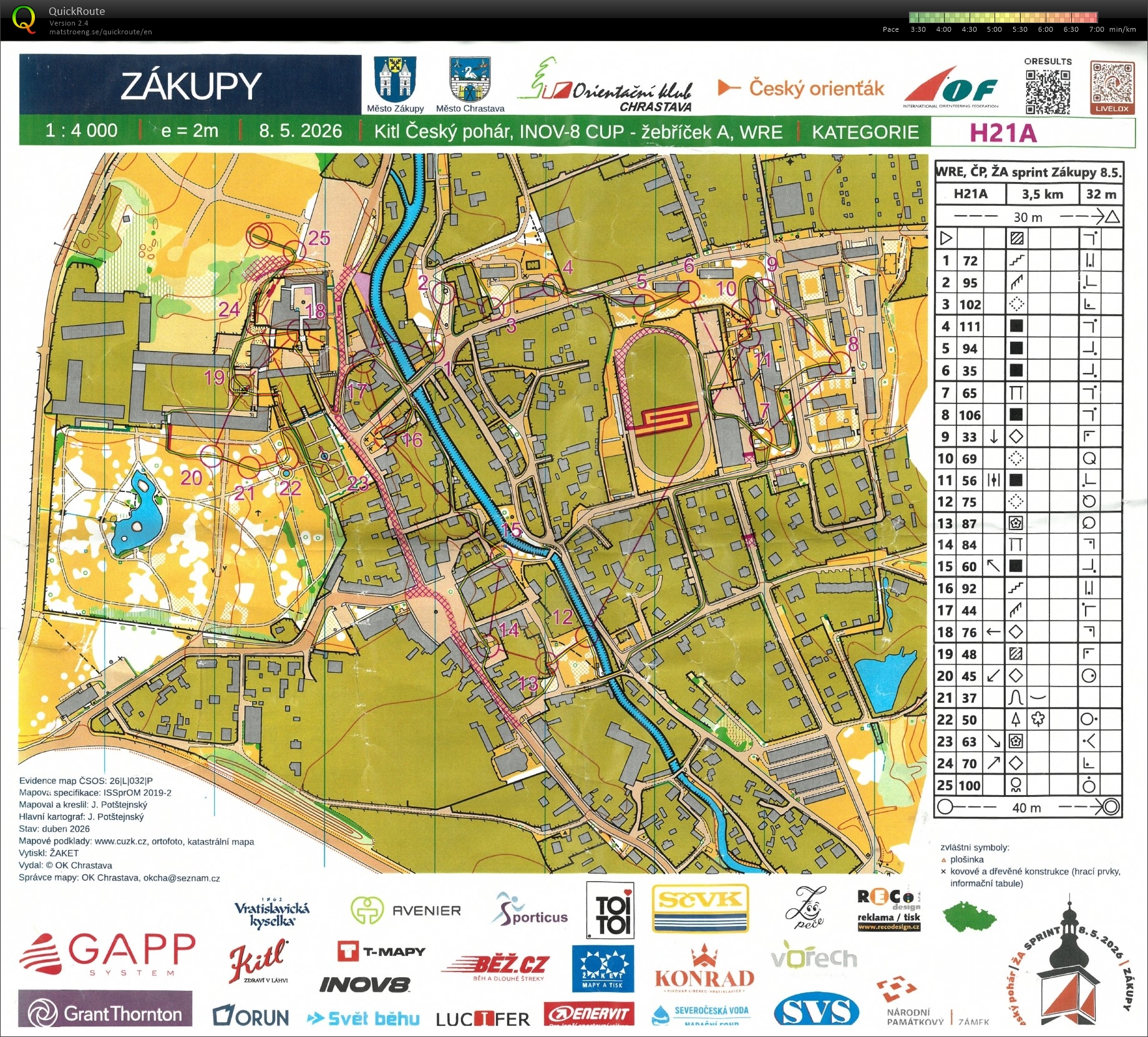ČP sprint Zákupy (H21A) (2026-05-08)