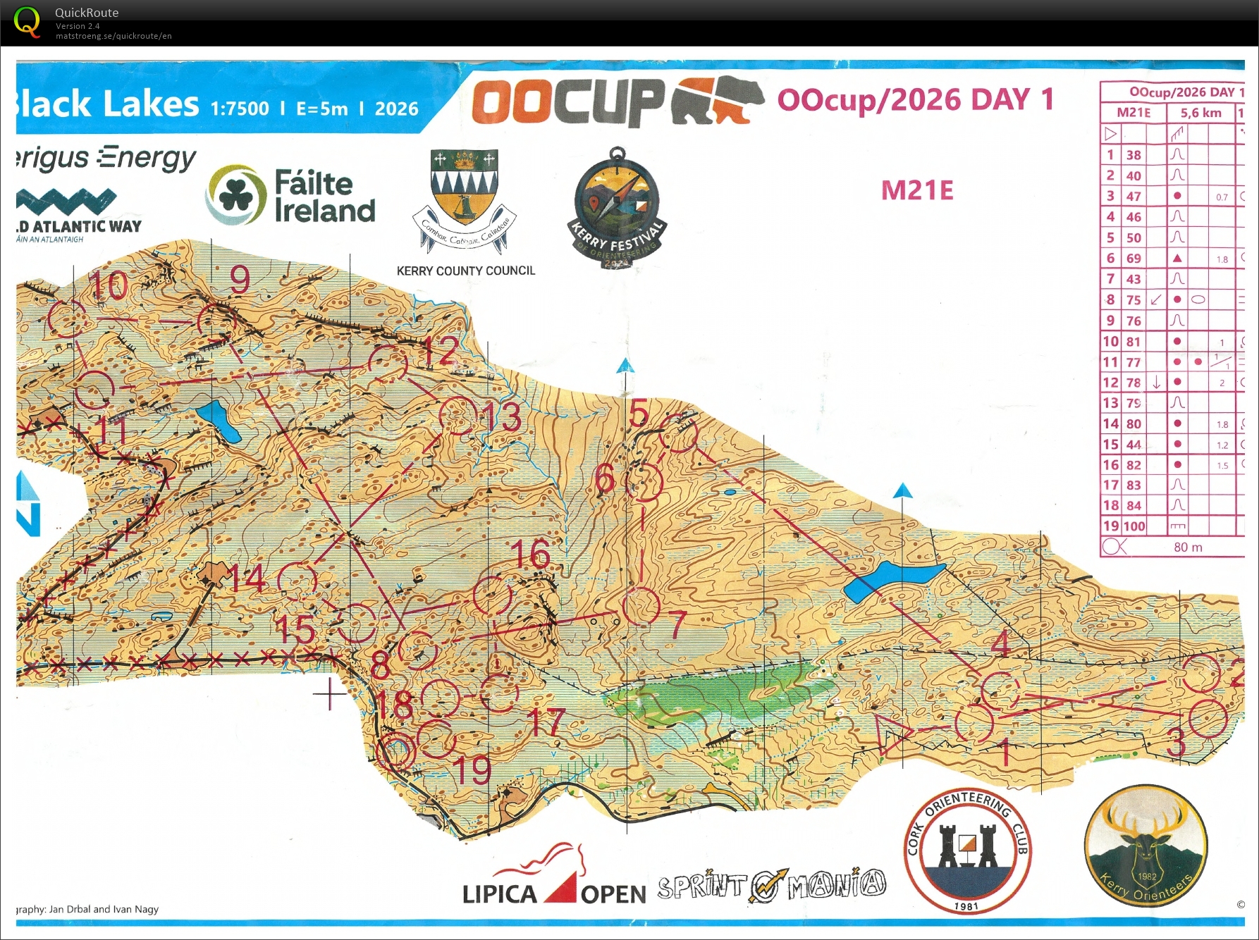 OOCup Killarney - middle E1 (M21E) (2026-07-26)