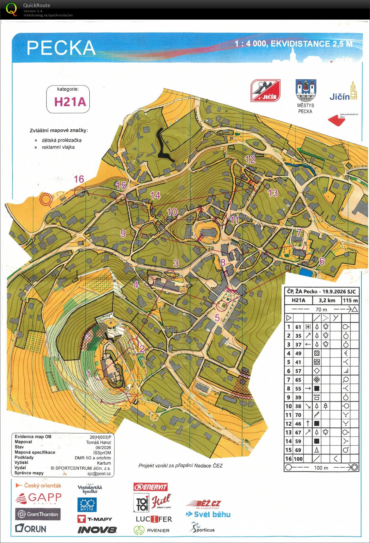 ČP sprint Pecka (H21A) (2026-09-19)