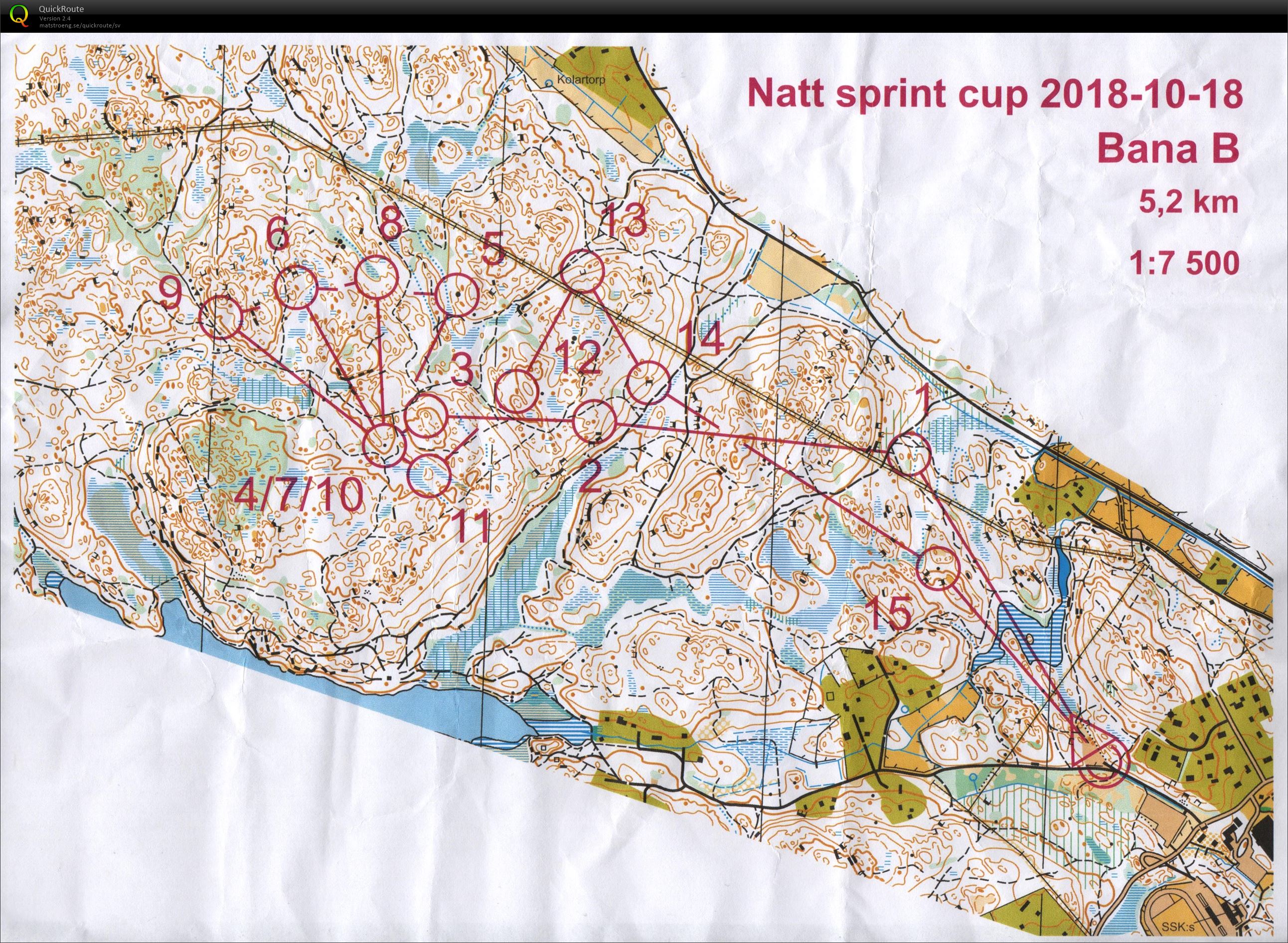 Natt Sprint Cup #2 (2018-10-18)
